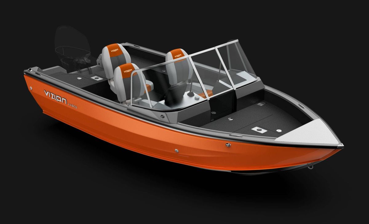 Motorboat VIZION 440CS ORANGE