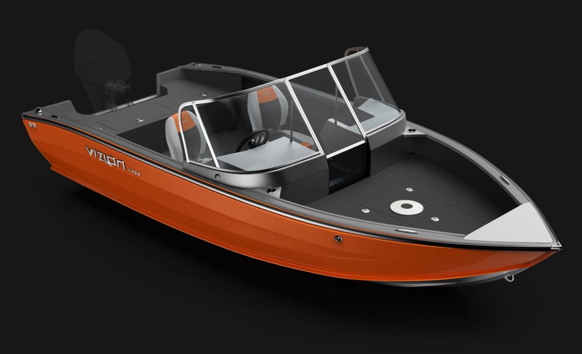 Motorboat VIZION 470s ORANGE