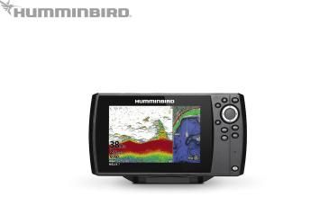 Humminbird® chartplotter echo sounder – CHIRP 7 MSI+ GPS G3N