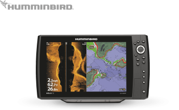 Humminbird® eholotu un kartploteru sērija – HELIX12 CHIRP MSI+ GPS G3N