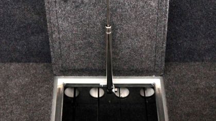 VIZION 440RS Speening Rod Compartment
