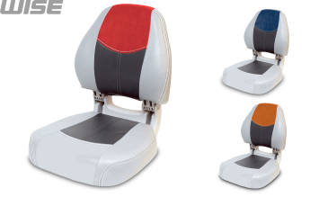 Sēdeklis Wise Bass Boat Torsa Ergonomic