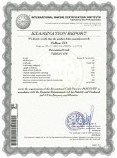 Certificate VIZION CE-470-1