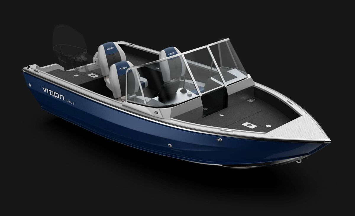 Motorboat VIZION 440CS BLUE