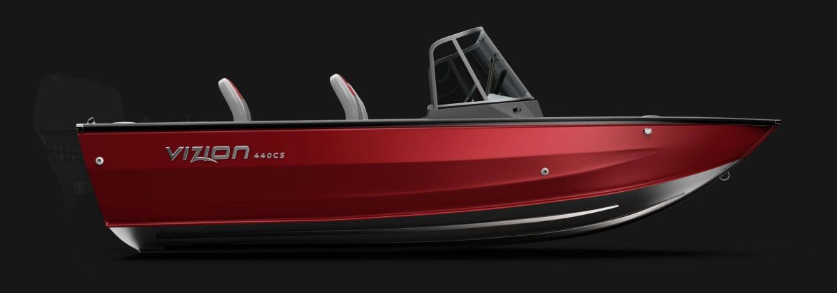 Motorboat VIZION 440CS RED