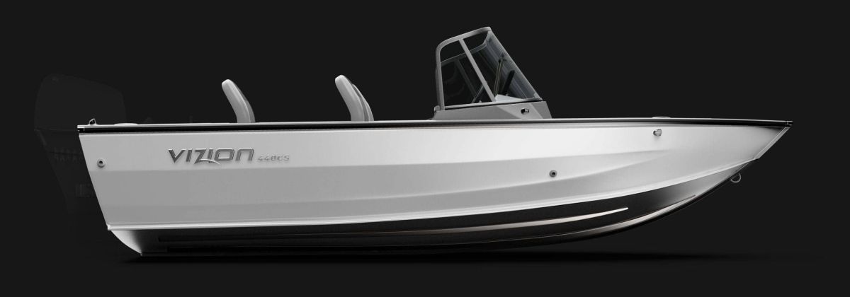 Motorboat VIZION 440CS WHITE