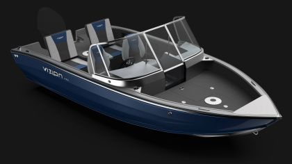 Boat VIZION 470 Chrome Blue