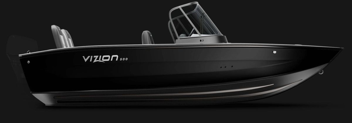 Motorboat VIZION 500 BLACK