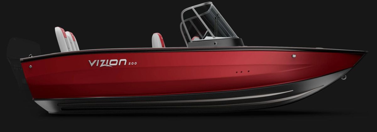 Motorboat VIZION 500 RED