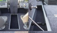 Spinning rod compartment
