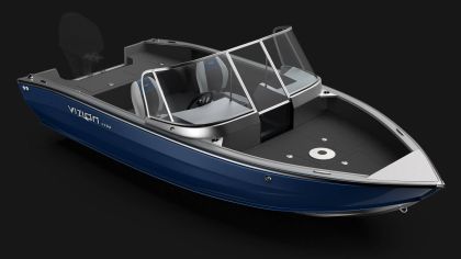 Boat VIZION 470s Chrome Blue