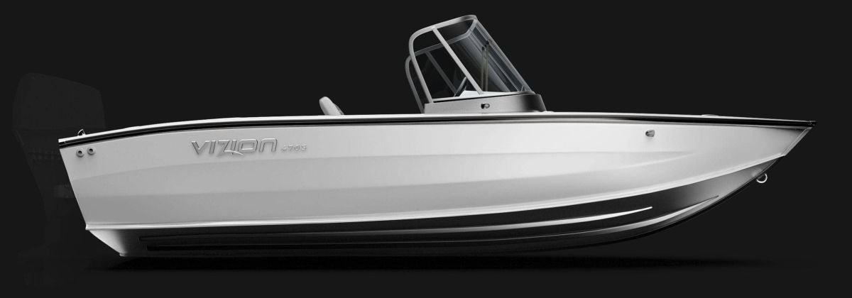 Motorboat VIZION 470s WHITE