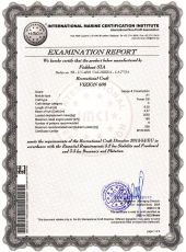 Certificate VIZION CE-600-1