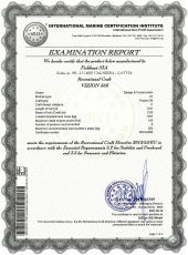 Certificate VIZION CE-560