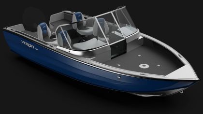 Boat VIZION 560 Chrome Blue