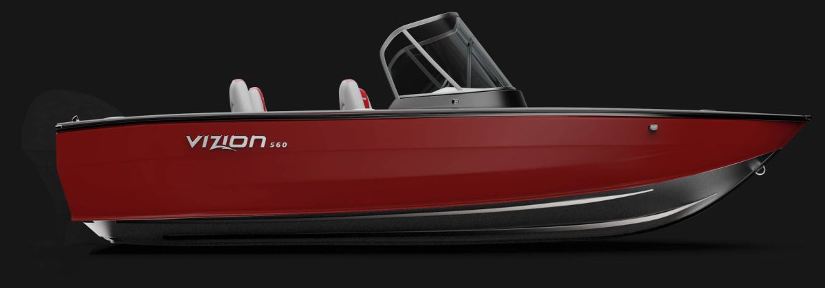 Motorboat VIZION 560 RED