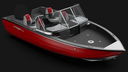 Boat VIZION 560 Chrome Red