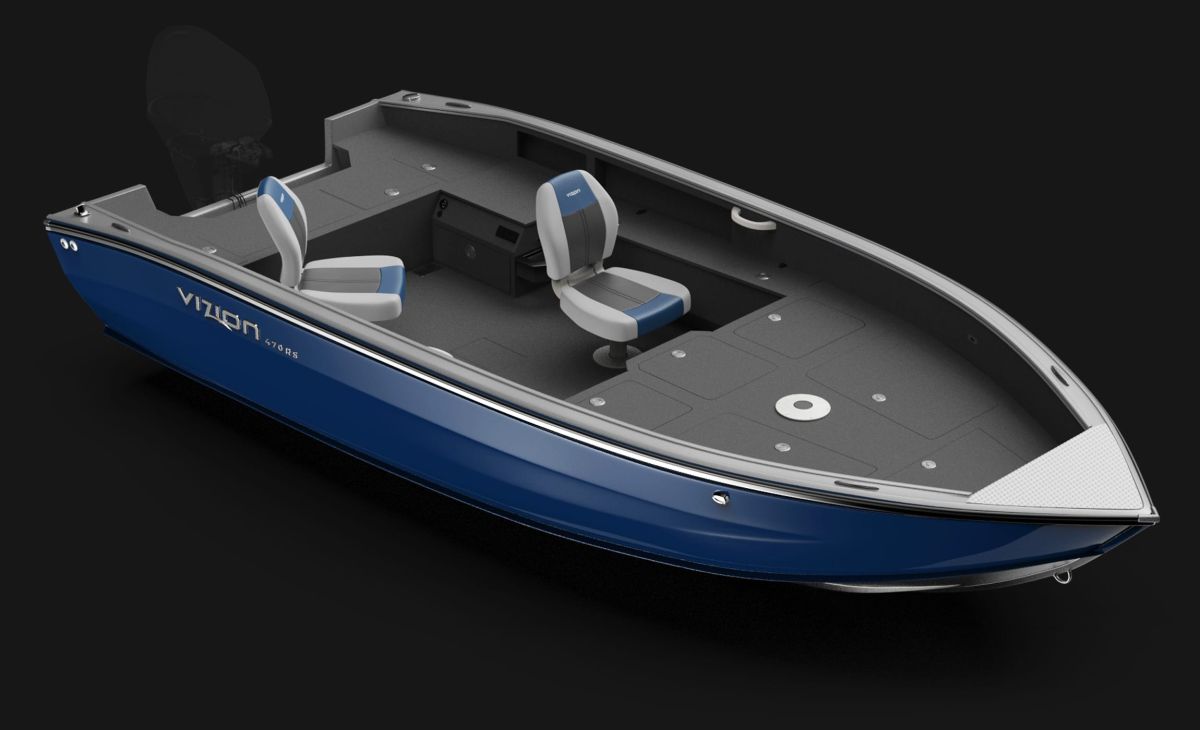 Motorboat VIZION 470 rs BLUE