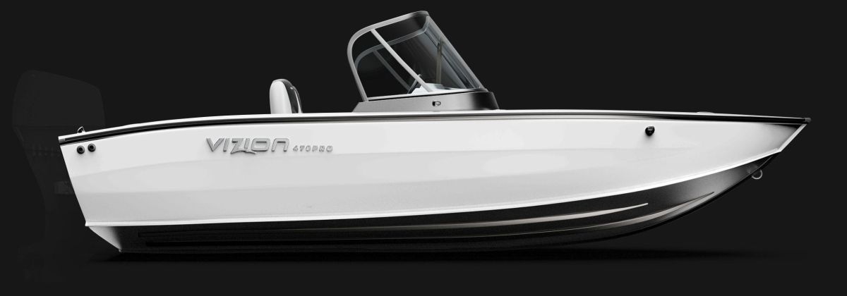 Motorboat VIZION 470 pro WHITE