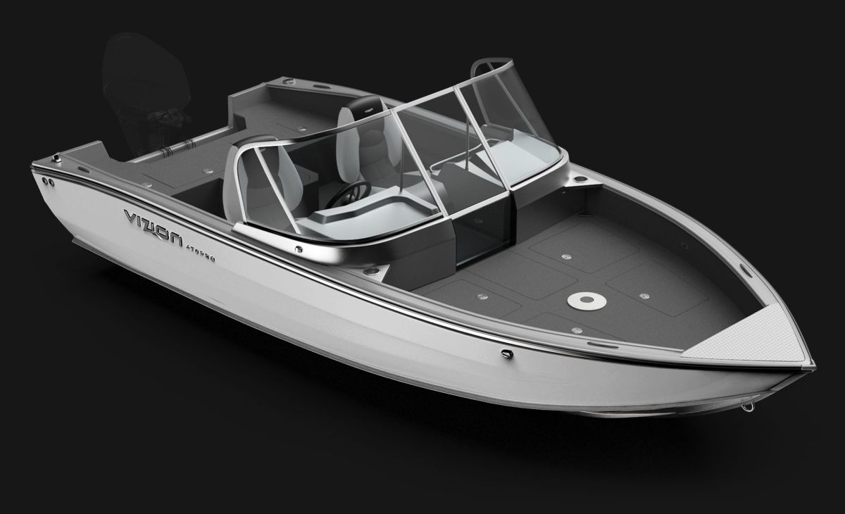 Motorboat VIZION 470 pro WHITE