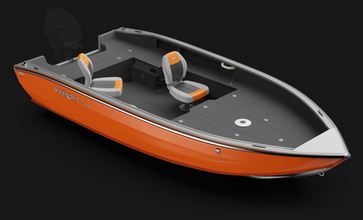 Motorboat VIZION 470 ORANGE