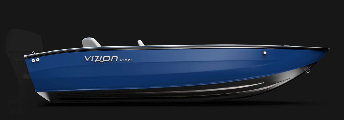 Motorboat VIZION 470 rs BLUE