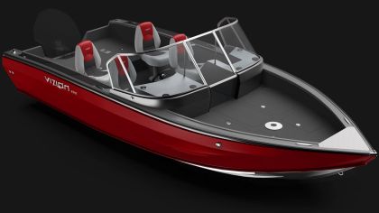 Boat VIZION 600 Chrome Red