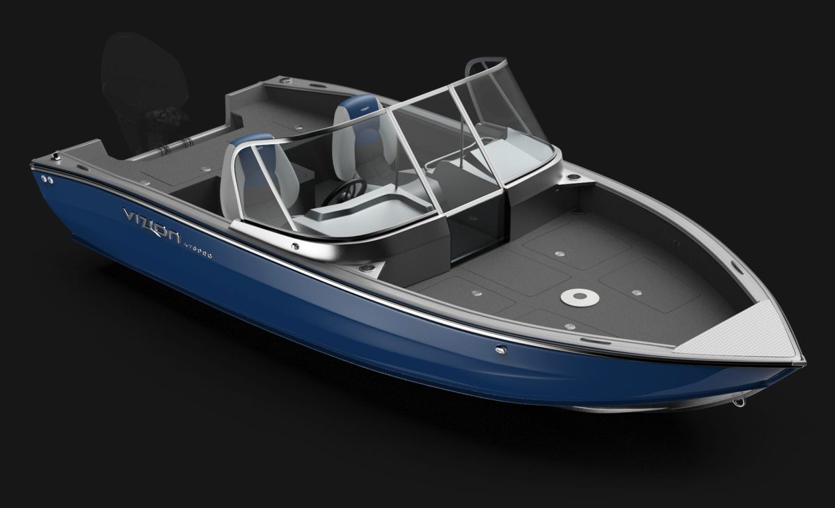 Motorboat VIZION 470 pro BLUE