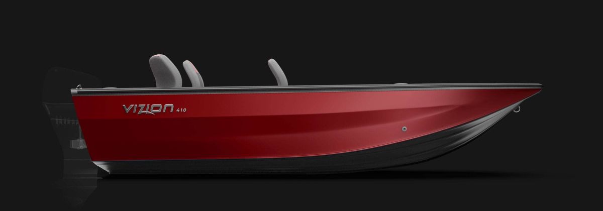 Motorboat VIZION 410 RED