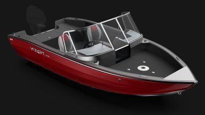 Boat VIZION 470s Chrome Red