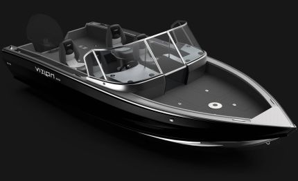 Motorboat VIZION 600 BLACK