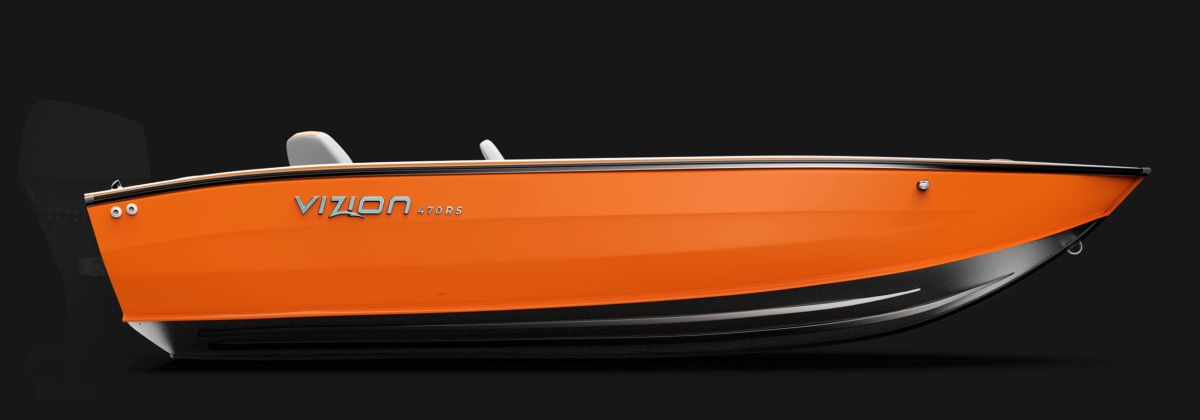 Motorboat VIZION 470 rs ORANGE