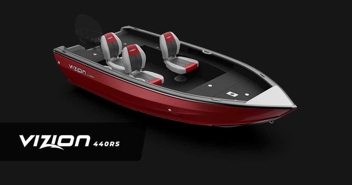 Алюминиевая моторная лодка – 440RS - VIZION