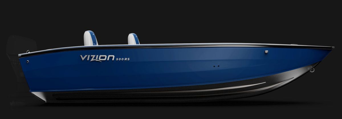 Motorboat VIZION 500rs BLUE