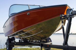 Boat VIZION 500 Orange Trailer