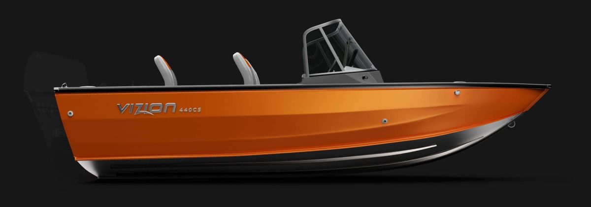 Motorboat VIZION 440CS ORANGE