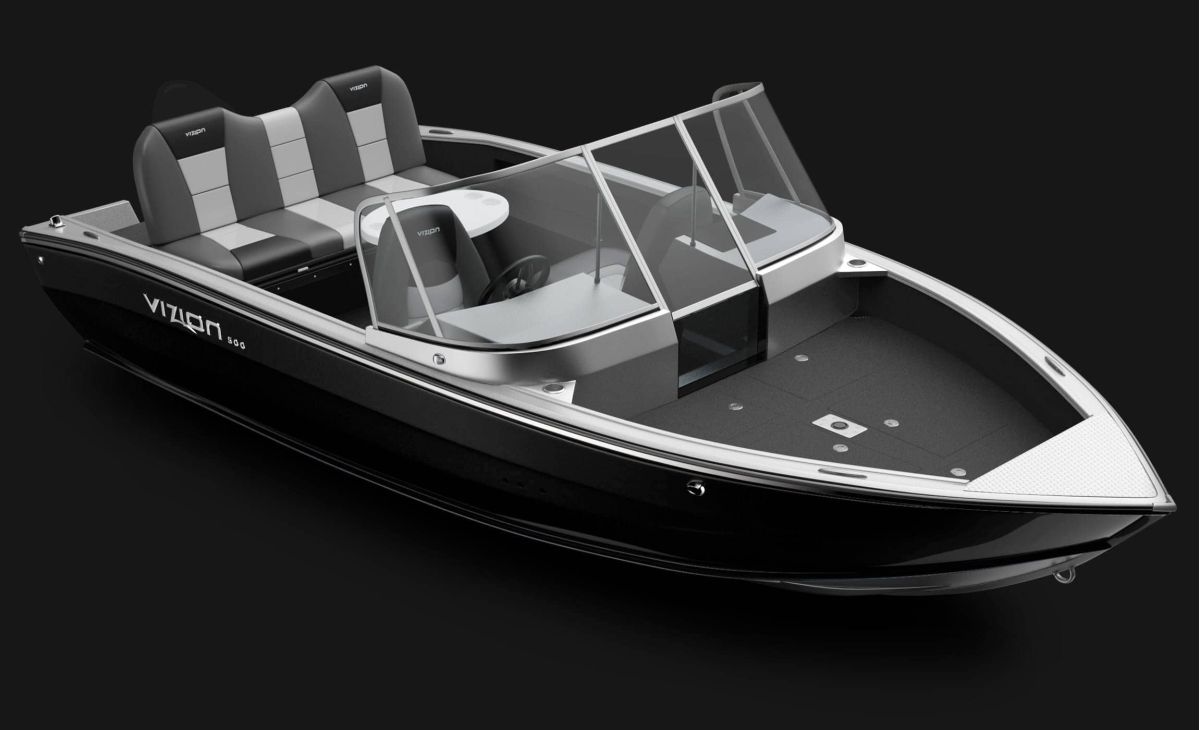 Motorboat VIZION 500 BLACK
