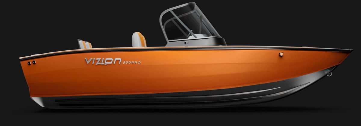 Motorboat VIZION 500 pro ORANGE