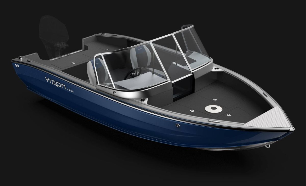 Motorboat VIZION 470s BLUE