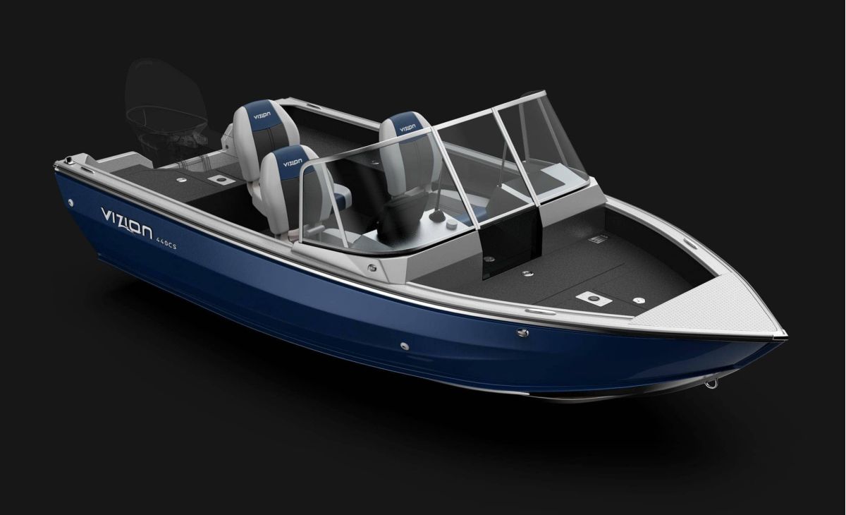 Motorboat VIZION 440CS BLUE