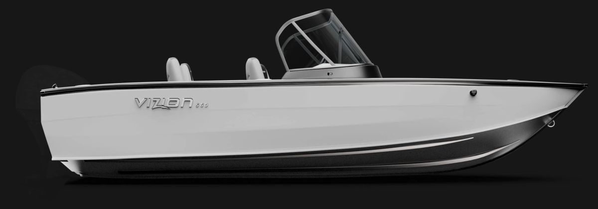 Motorboat VIZION 560 WHITE