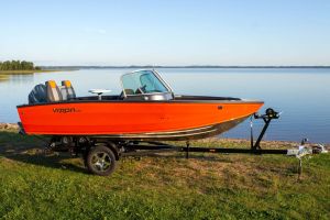 Boat VIZION 500 Orange Trailer