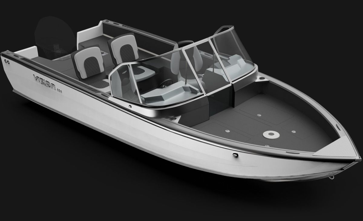 Motorboat VIZION 600 WHITE