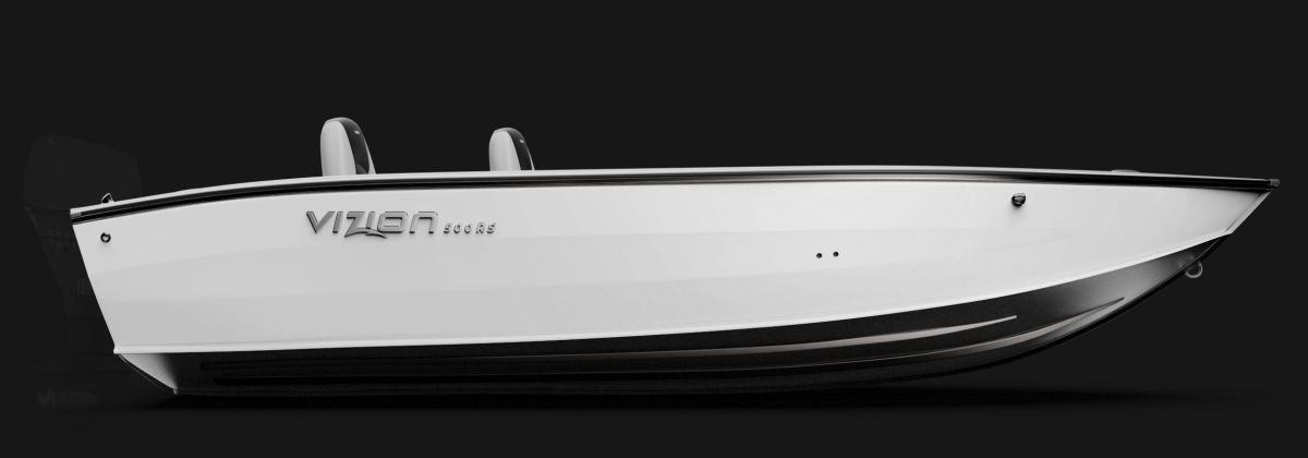 Motorboat VIZION 500rs WHITE