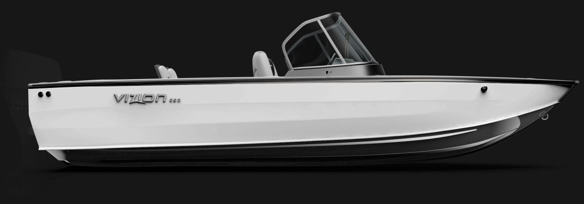 Motorboat VIZION 600 WHITE