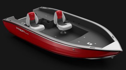 Boat VIZION 500rs  Chrome Red