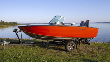 Boat VIZION 500 Orange Trailer