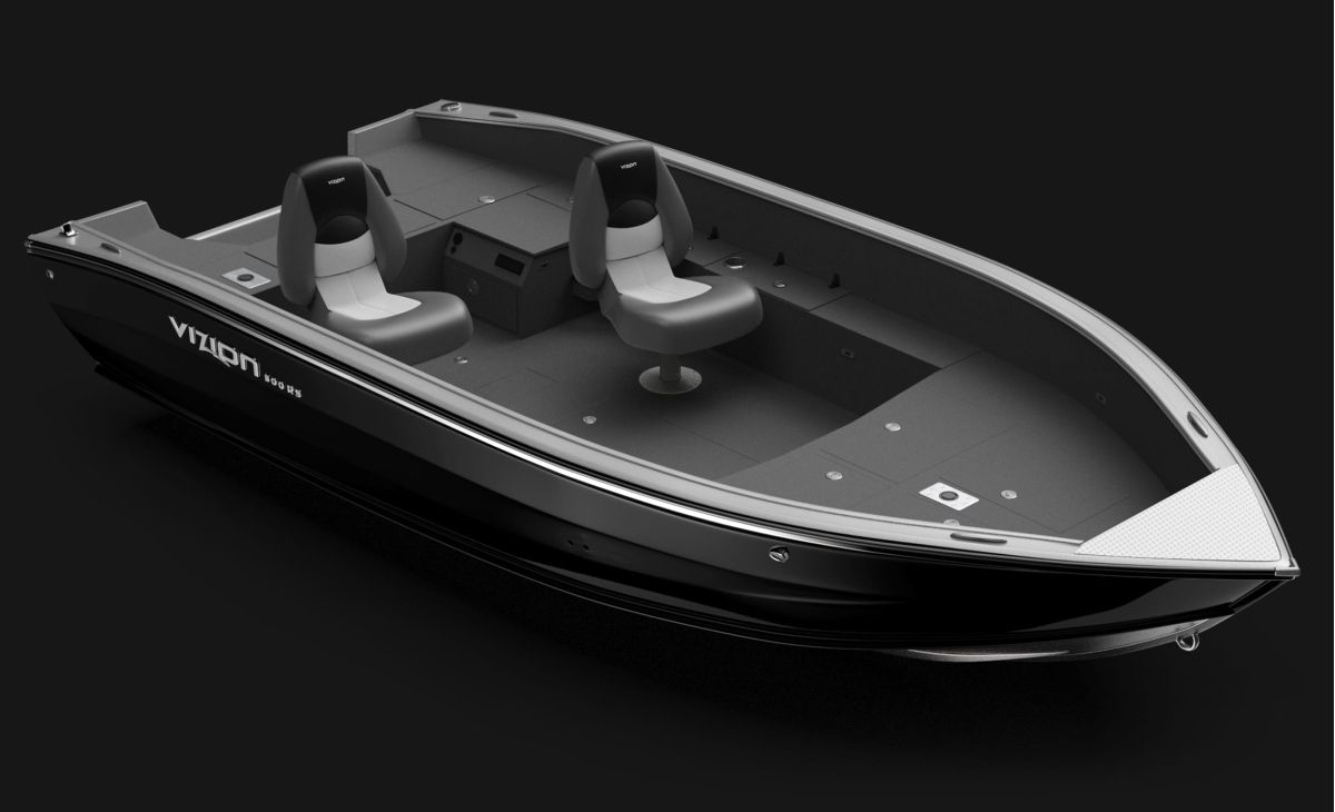 Motorboat VIZION 500rs BLACK