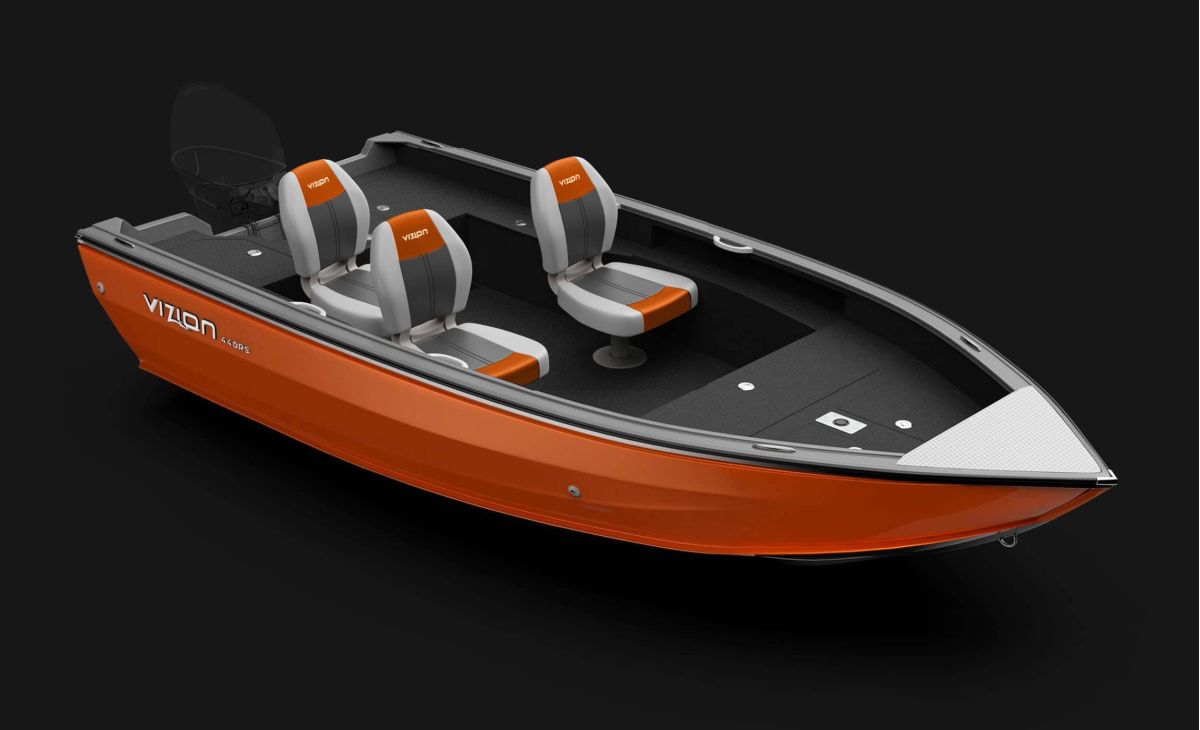Motorboat VIZION 440RS ORANGE