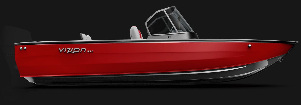Motorboat VIZION 600 RED